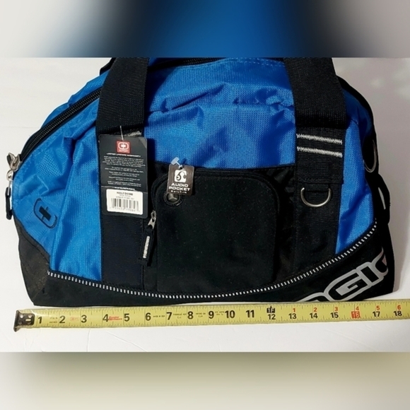 Blue and Black Multi Strap OGIO Udelhoven Half Dome Bag NWT - Picture 9 of 10